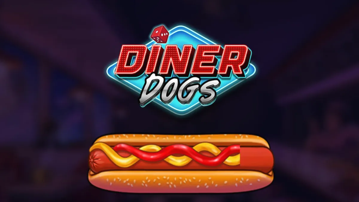 Tampilan visual slot Diner Dogs dengan nuansa noir 1950-an